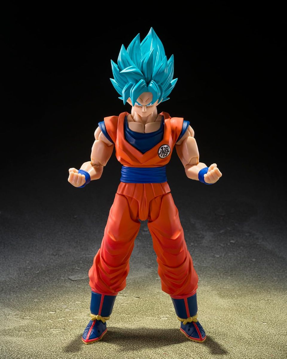 Dragon Ball Z Son Goku (Blue Power Transcending Limits) SHF By Tamashii Nations
